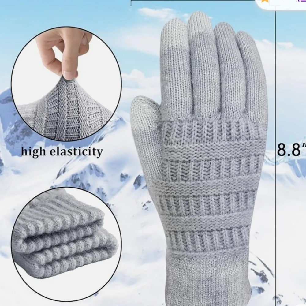 Gloves - Winter Touch Screen Thermal Gloves For Men Or Womam